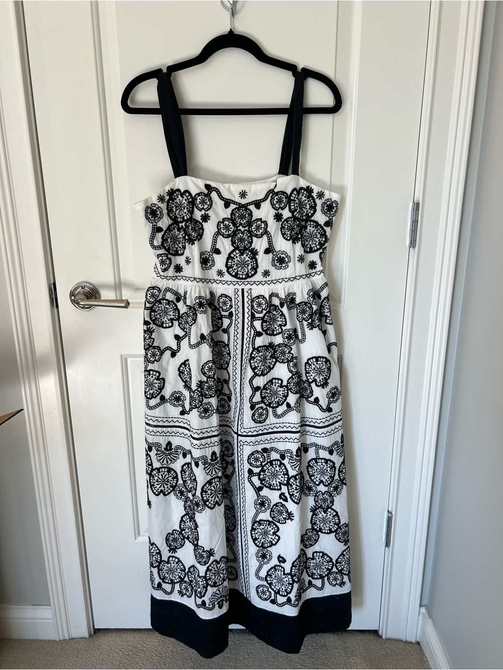 Johnny Was Mel Embroidered Midi Dress - Picture 7 of 12